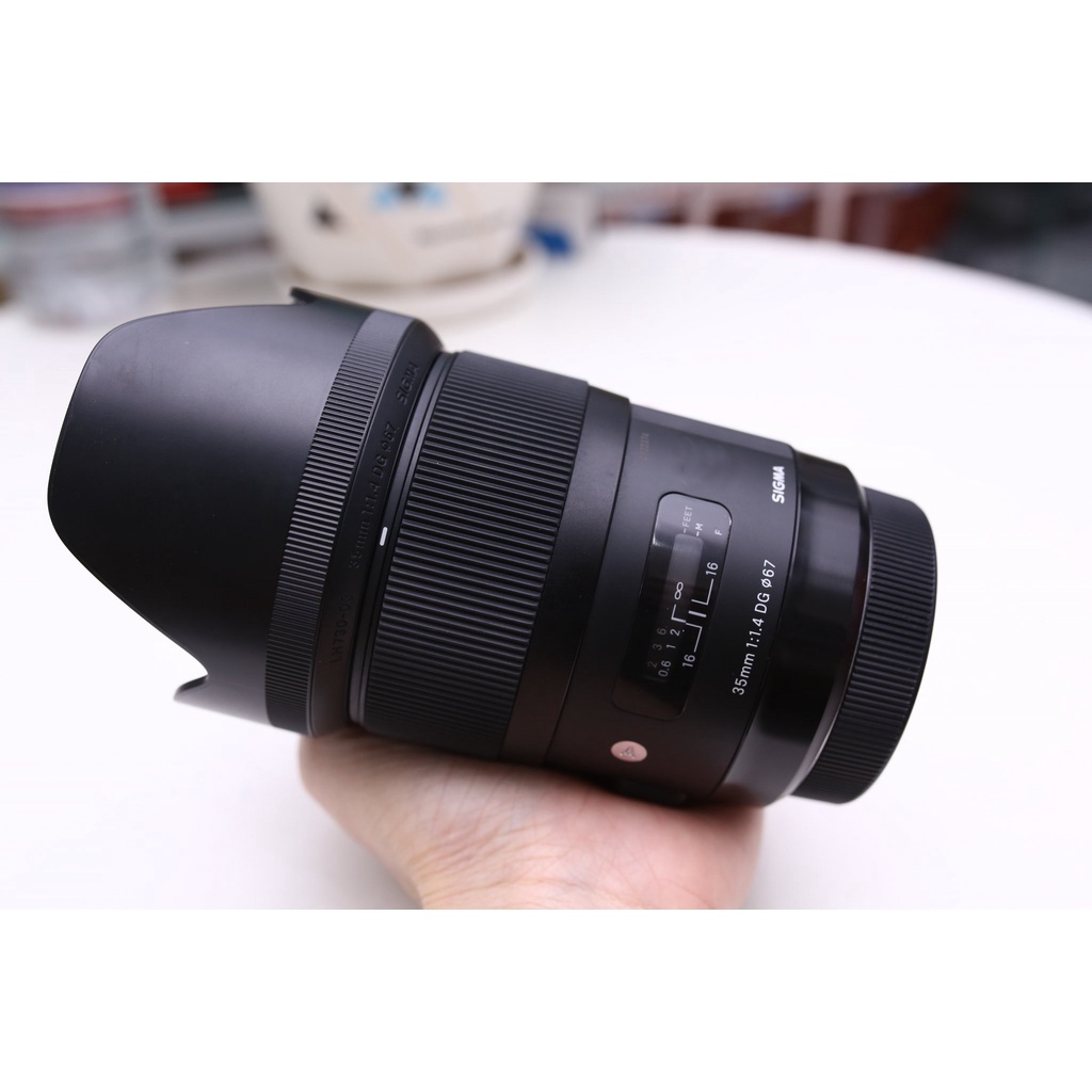 Ống kính Sigma 35mm F1.4 Art For canon - Đẹp 98%