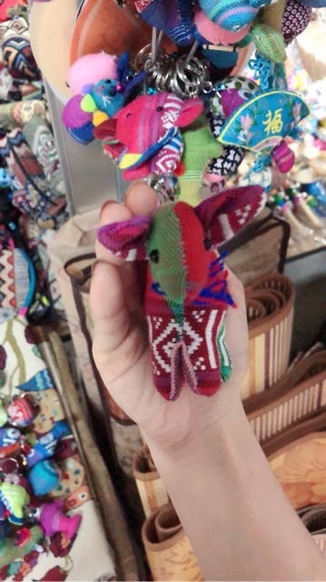 Móc khoá thổ cẩm