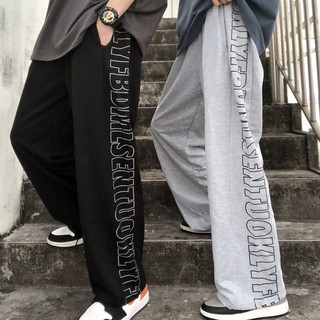 quần thể thao casual pants wide leg pants female trousers