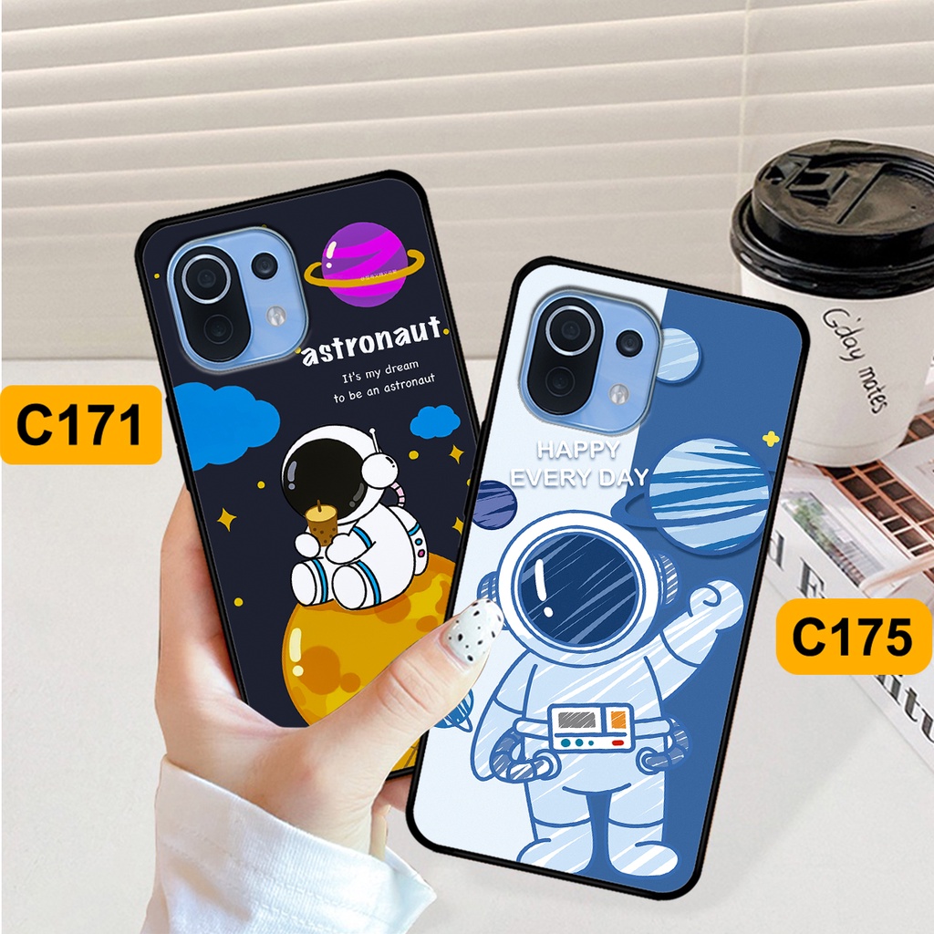 Ốp Xiaomi Mi 11 / Mi 11 Lite in hình astronaut, phi hành gia vũ trụ hottrend, độc đáo, cá tính.