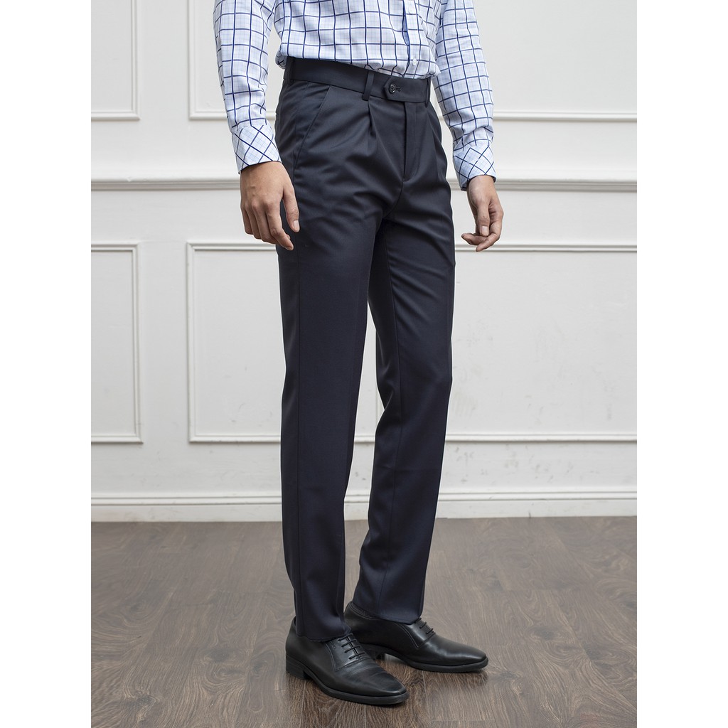 Quần âu nam ARISTINO dáng Regular fit đứng dáng, thấm hút tốt và thoát ẩm vượt trội - ATRR08