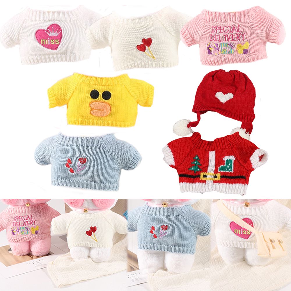 Quần áo dễ thương thay thế cho vịt vàng nhồi bông 30cm