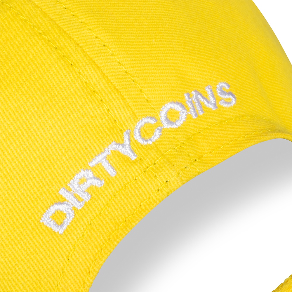 DirtyCoins Nón Star Logo Cap - Yellow