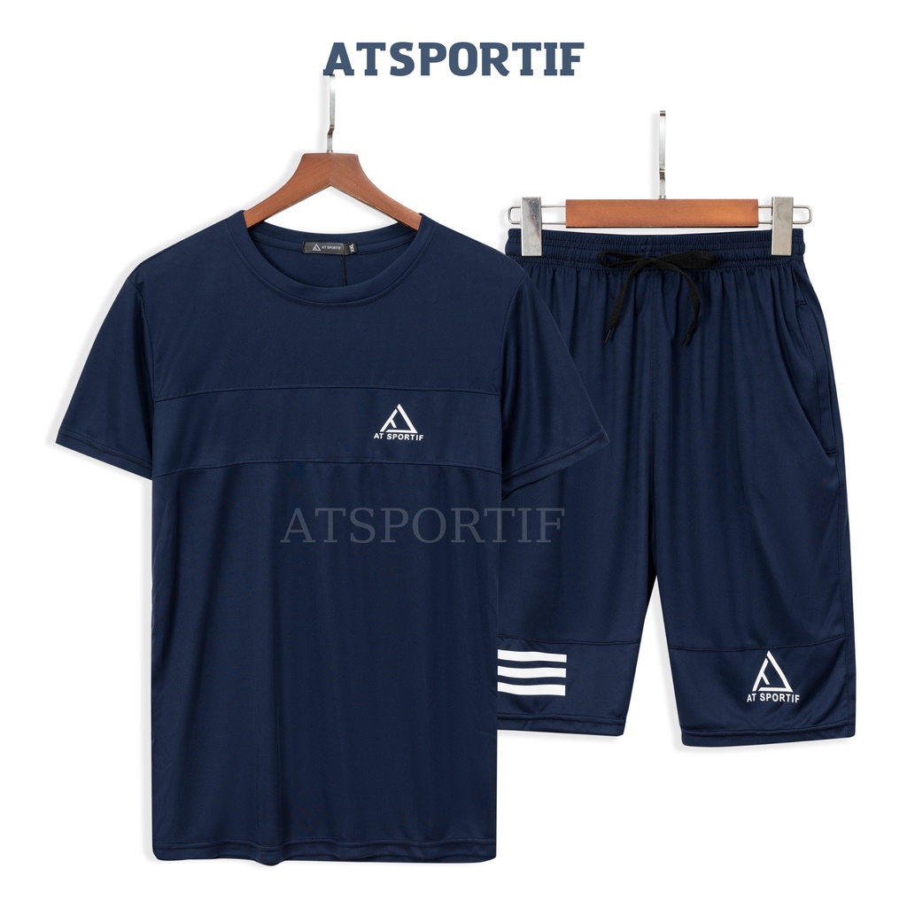 Bộ Thể Thao Nam quần áo tập gym vải thun lạnh thoáng mát co giãn năng động thời trang