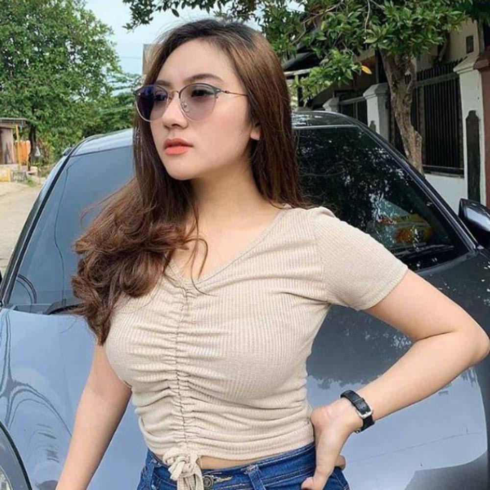 CORDELL Fashion Photochromic Glasses Computer Eyewear Metal Round Glasses Gift Anti Blue Light Female Korean Semi Rimless Frame Rivet Alloy