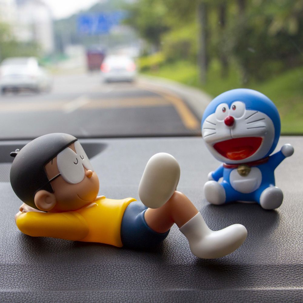 Đồ chơi mô hình nhân vật Doraemon Nobita dành cho trang trí nội thất xe hơi
