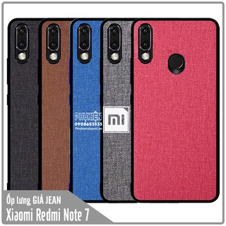 Ốp lưng Xiaomi Redmi Note 7 , giả JEAN viền TPU dẻo