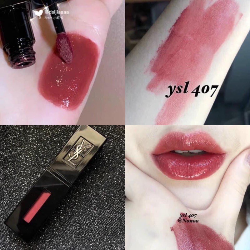 SON YSL 407 CARMIN SESSION Son tint TheFaceHolic