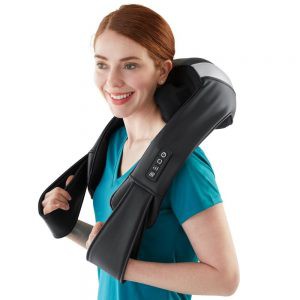 ĐAI MASSAGE CỔ VAI GÁY SHIATSHU 3D HOMEDICS NMS-680HJ