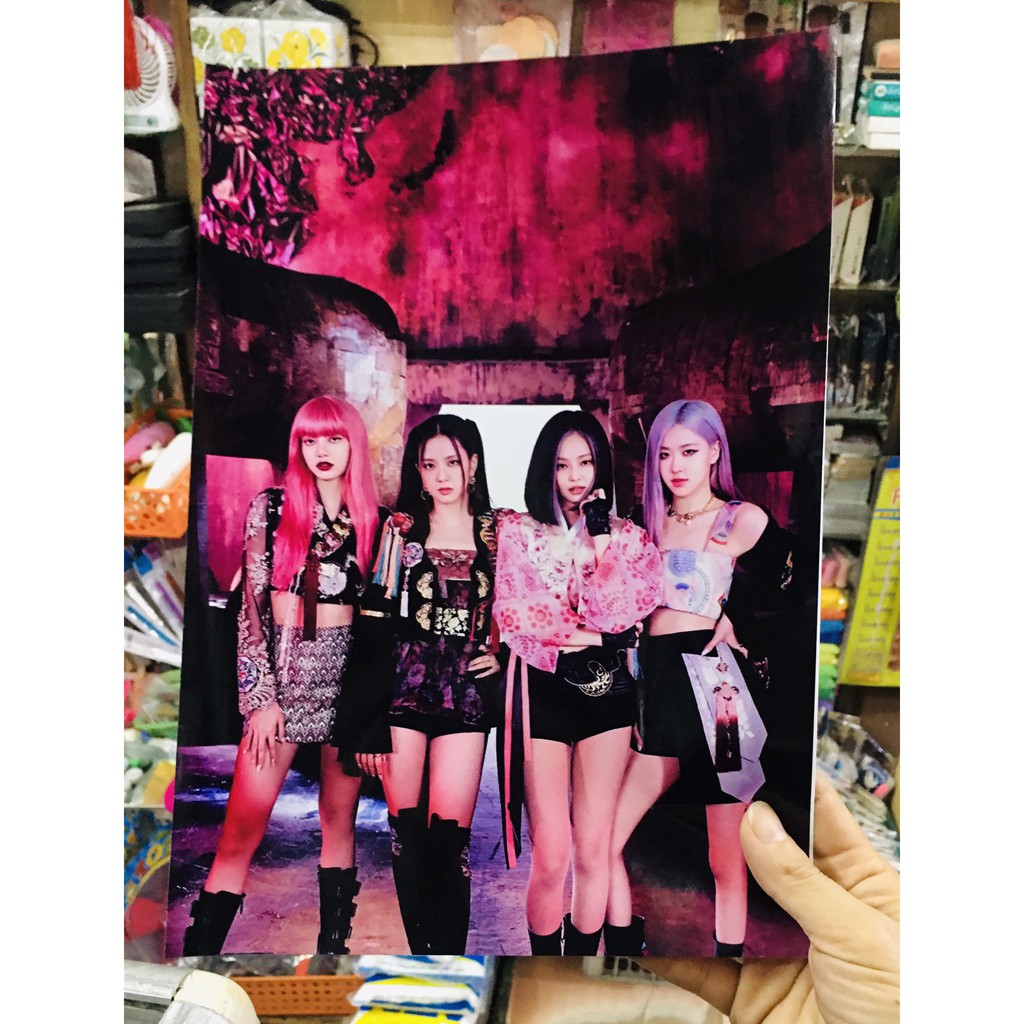 Tranh Poster BlackPink 21cmx30cm