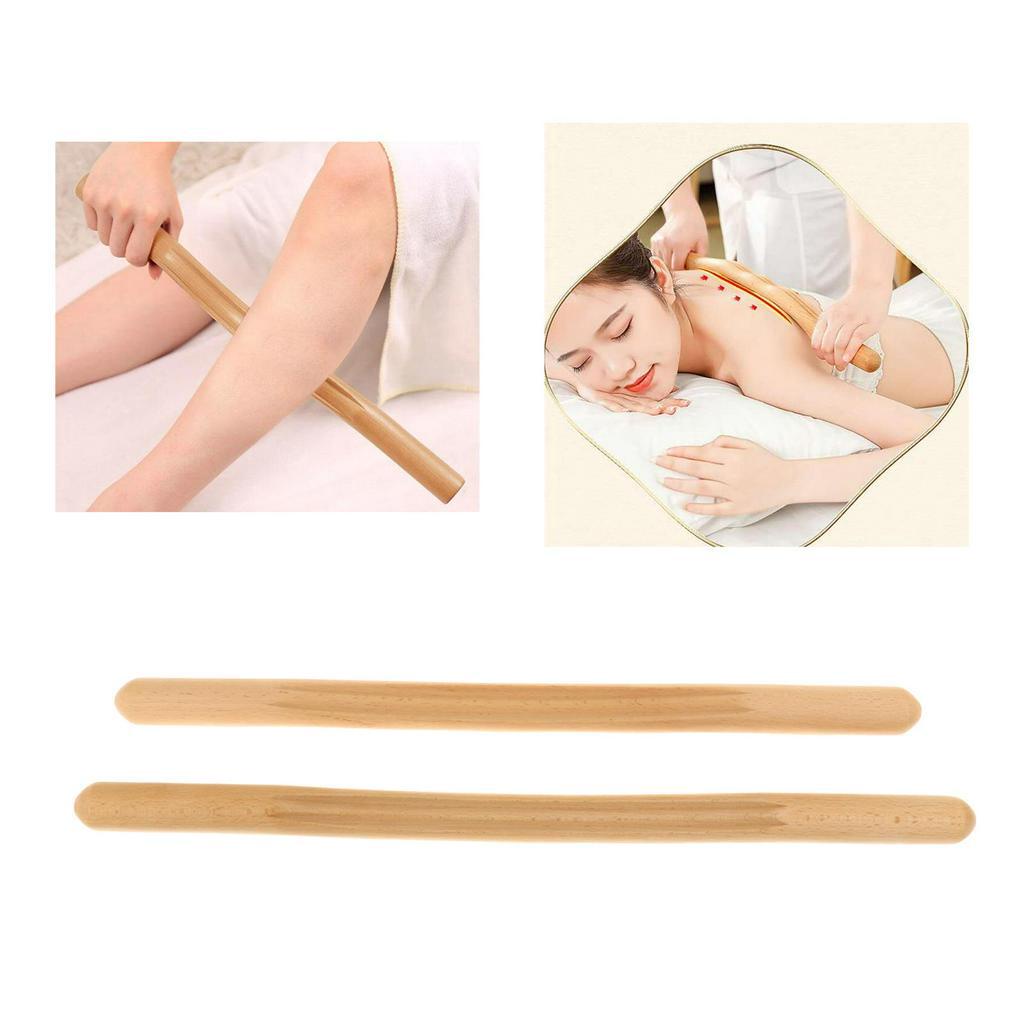 Thanh Guasha cạo gió massage cơ thể an toàn tiện dụng 52cm