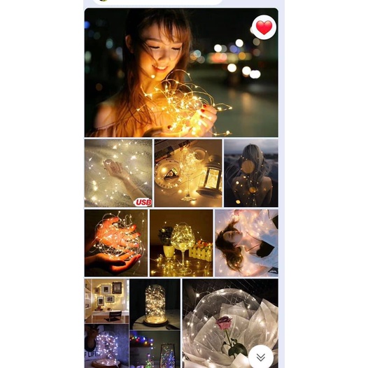 Dây Đèn Led Dài 3,5m Trang Trí