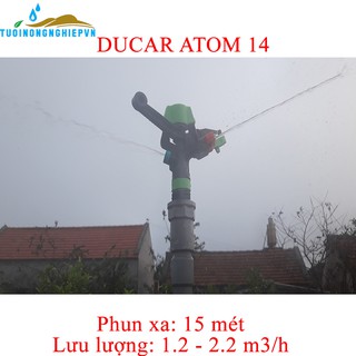 Béc tưới béc phun mưa cánh đập ren 27
