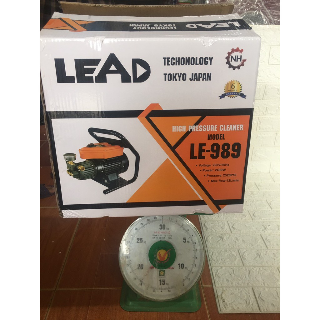 [ FREESHIP ] - Máy rửa xe LEAD LE-989 2400W - HÀNG SẴN