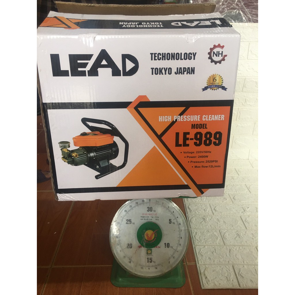 Máy rửa xe LEAD LE-989 2400W - HÀNG SẴN