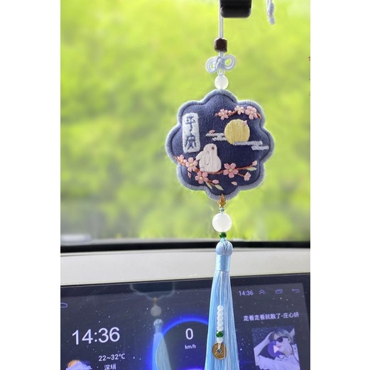 DIY BỘ KIT Bộ Phụ Kiện Túi Thơm Thêu Thủ Công Treo Trang Trí Xe Hơi Quà tặng gia đình và bạn bè - MIE HANDMADE