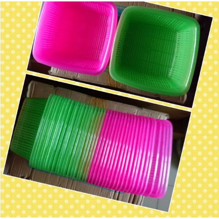 Set 10 rổ nhựa vuông Việt Nhật
