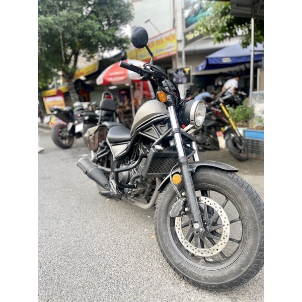 Chống đổ khung Honda Rebell 300& 500 tự lắp dễ dàng tại nhà