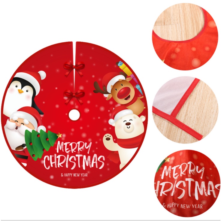 Thảm lót trang trí cây thông noel/năm mới 365 bông