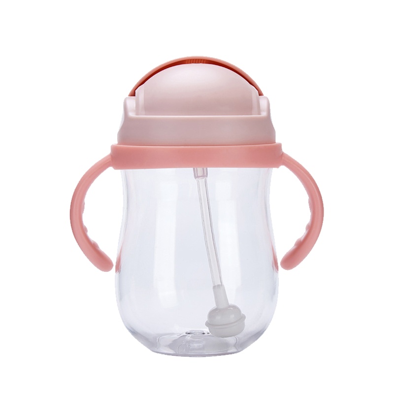 Bình Uống Nước 300ml Có Ống Hút Cho Bé