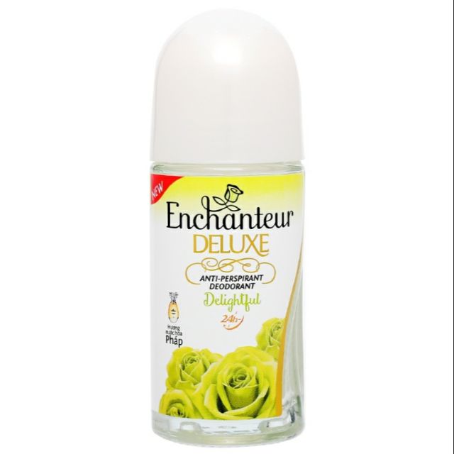 Lăn khử mùi hương nước hoa Enchanteur Deluxe Delightful 50ml