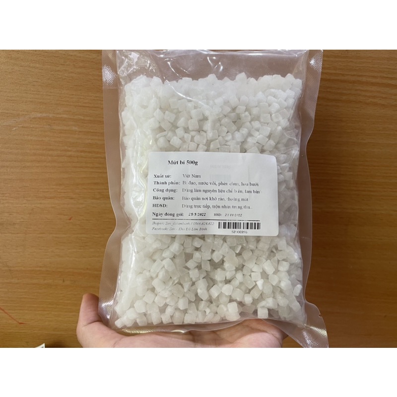 500g mứt bí băm làm nhân bánh trung thu