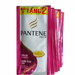 Dây 10-12 gói dầu gội / xả Pantene