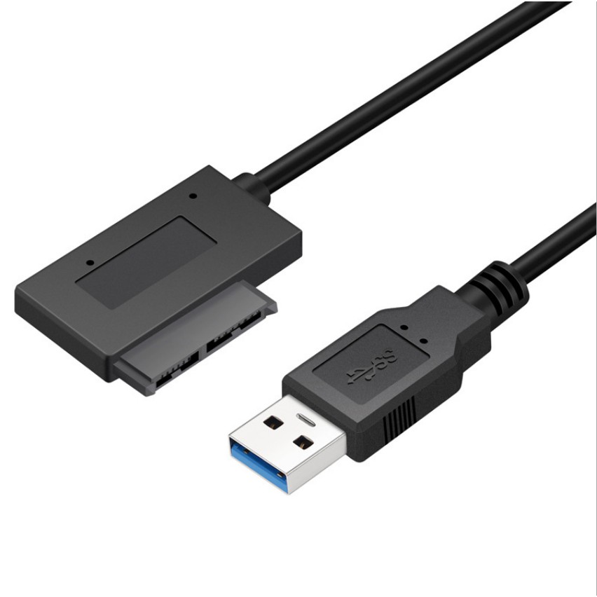 Cáp Chuyển Đổi Usb 3.0 Sang Mini Sata Ii 7 + 6 13pin Cho Ổ Đĩa Cd / Dvd Rom