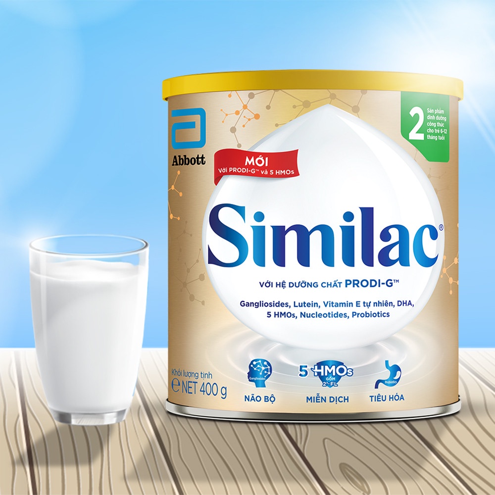 Sữa Similac 5G số 2 lon 400g