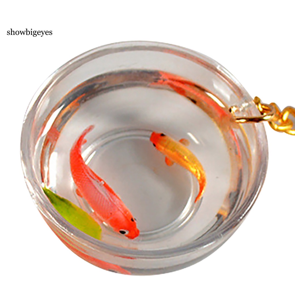 Móc khóa hình cá Kois may mắn mini thân thiện với môi trường