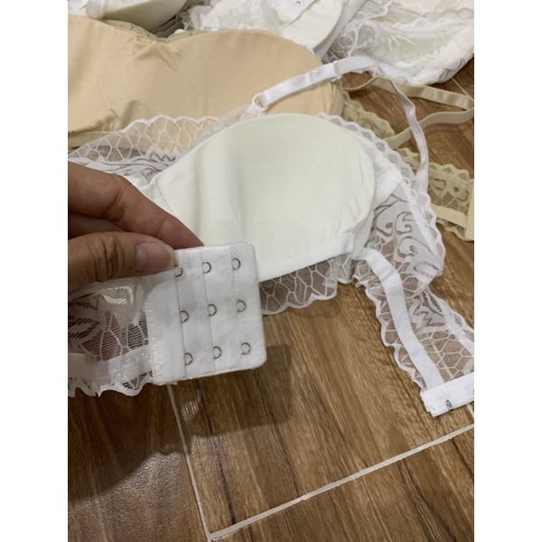 ÁO BRA VẢI BÔNG ÉP CÓ MÓC CÀI SAU LƯNG