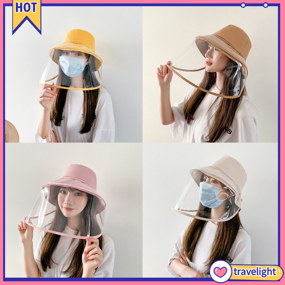 (Travelight) Tấm Chắn Bảo Vệ Mặt Toàn Diện Chống Bụi Chống Giọt Bắn Có Thể Điều Chỉnh