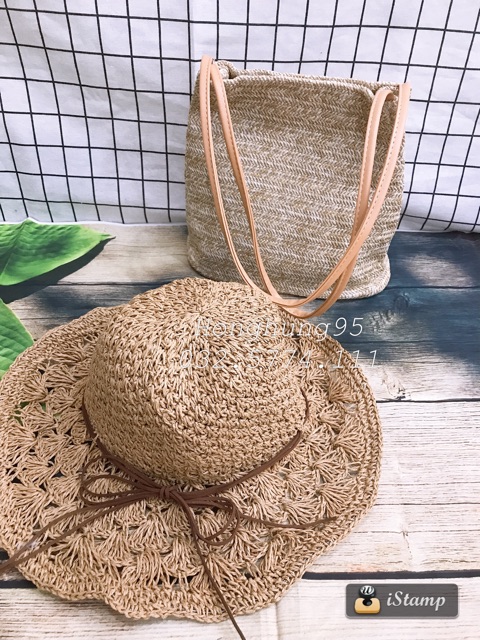 FREESHIP 50K_ MUA TÚI TẶNG NGAY MŨ CÓI ĐI BIỂN CÙNG LOẠI SIÊU XINH | BigBuy360 - bigbuy360.vn