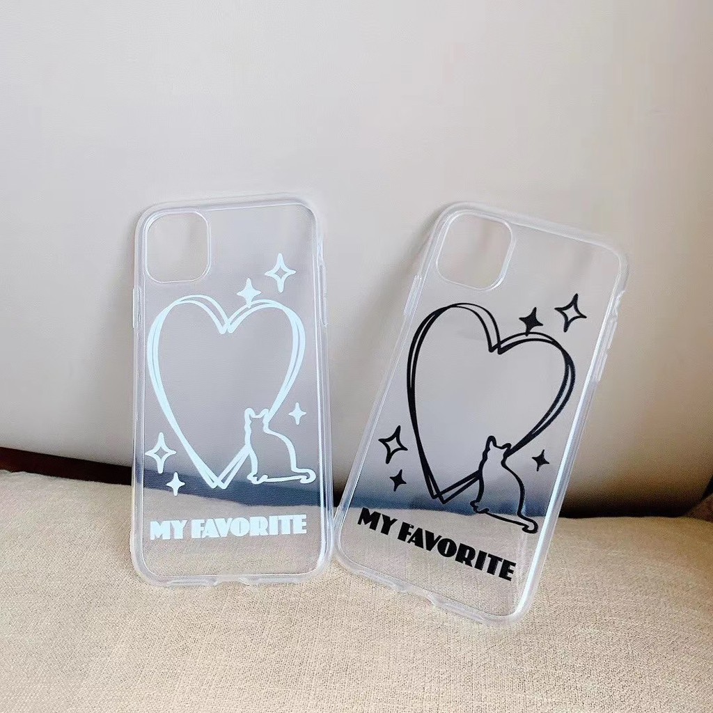 Ốp Lưng Dẻo In Hình Mèo Dễ Thương Cho Iphone 7 8 + Ix Xr Xsmax 11 Pro 11 Promax 12mini 12 Pro 12 Promax | BigBuy360 - bigbuy360.vn