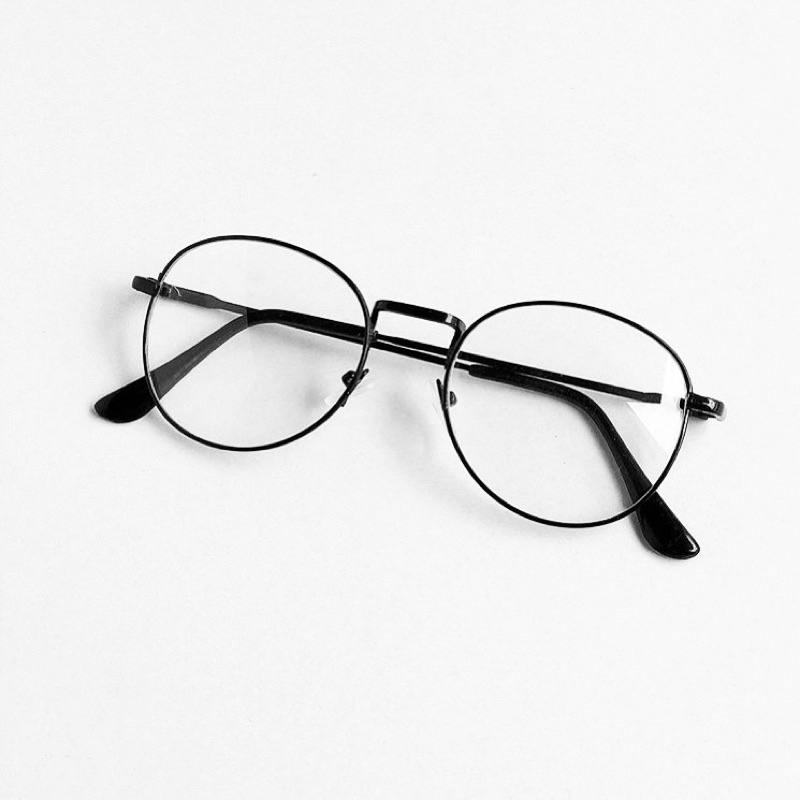 Gọng kính tròn Korean Glasses kính thời trang Unisex