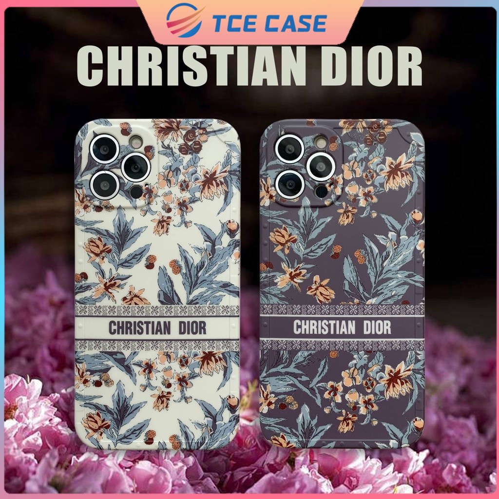 Ốp lưng iphone Ốp iphone Hoa 【DlOR】 iphone13 /7/ 7plus/ 8 / 8plus / x / xr / xs max / 11 /12 / pro / pro max - Tce case