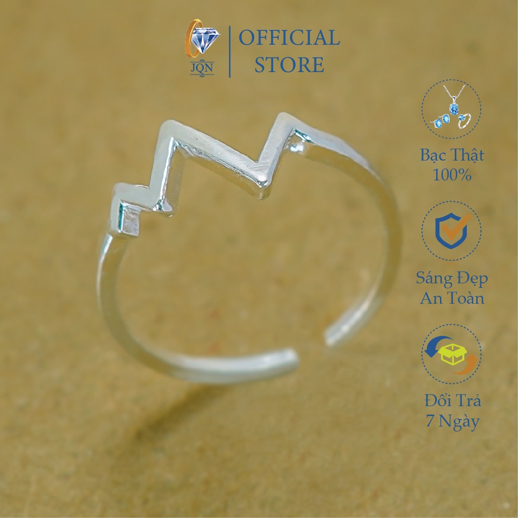 Nhẫn Bạc Nữ JQN N48 Mẫu Nhẫn hở