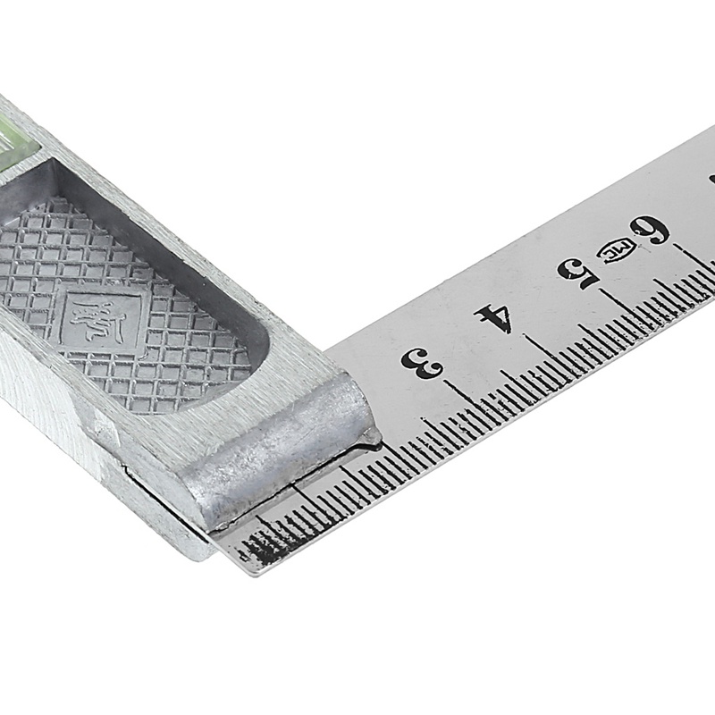Pcf * 150mm Cho Thước Tam Giác 90° Dụng Cụ Đo Lường Gỗ Bằng Hợp Kim Chất Lượng Cao