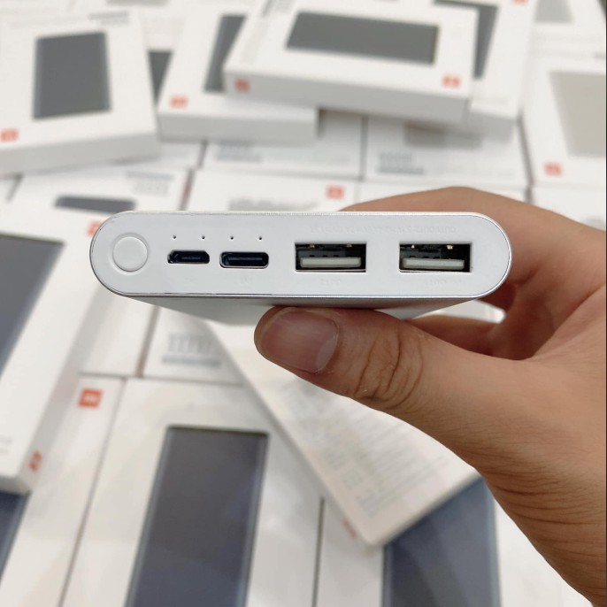 Sạc Dự Phòng Xiaomi Gen 3💥BH 1 Năm💥Pin Sạc Dự Phòng Xiaomi 10000 mAh Hàng Chính Hãng Tích Hợp Sạc Nhanh 2 Chiều