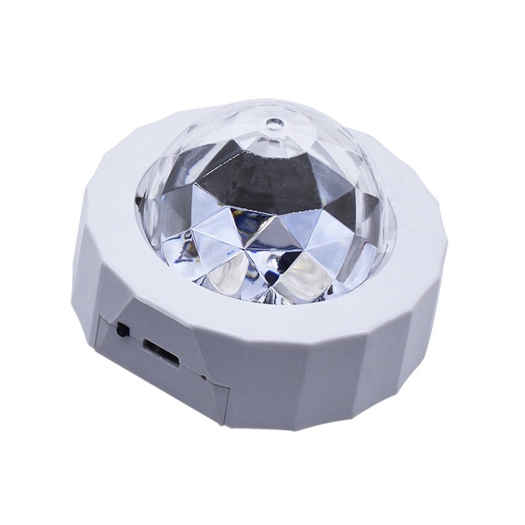 Đèn Led Gắn Trần Xe Ô Tô Tự Động Nhấp Nháy Cảm Biến Theo Nhạc Sạc Pin Cổng USB