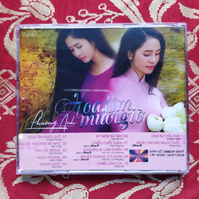 Bộ 3 cd Phương Anh phono