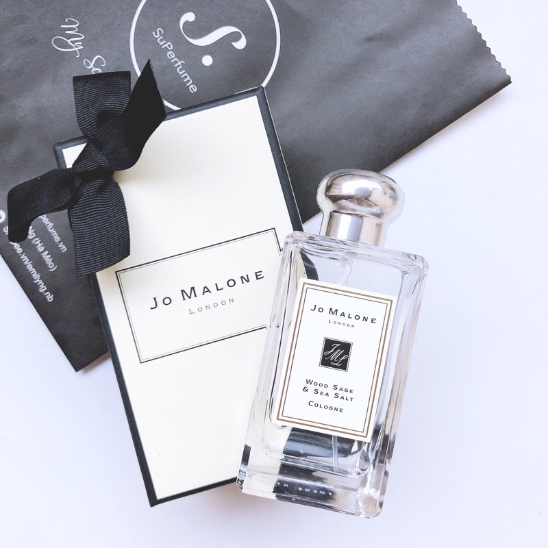 [ Mẫu thử ] Nước hoa unisex mát mẻ mùa hè Jomalone Wood Sage & Sea Salt Cologne/ Chuẩn authentic