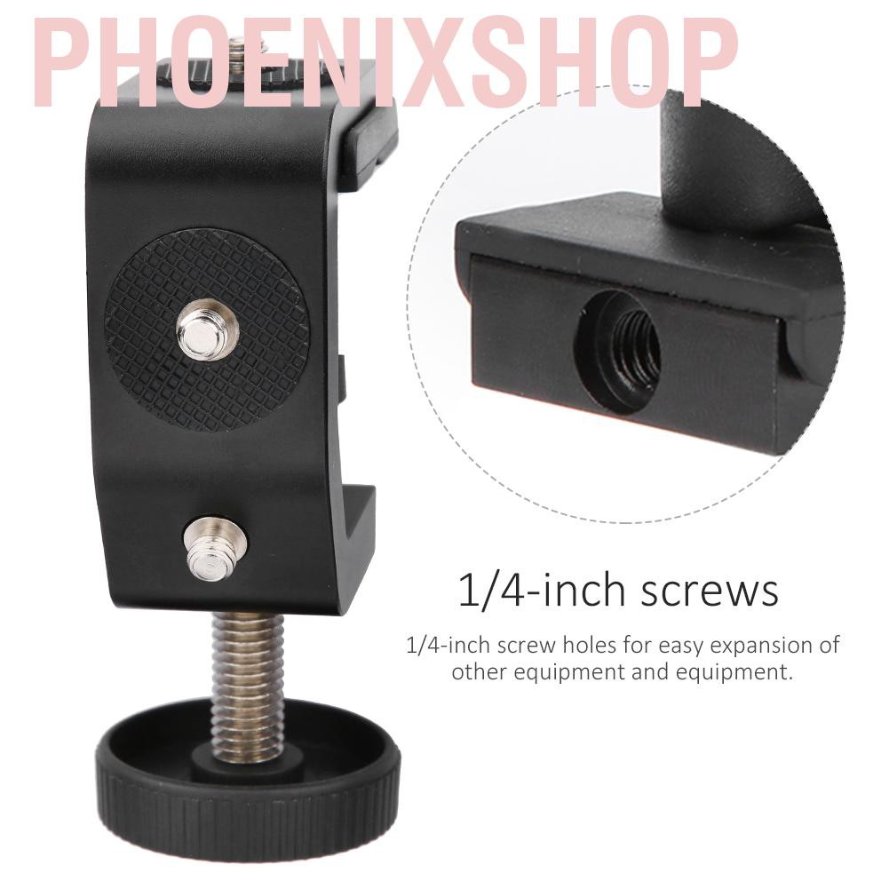 Phoenixshop Desktop Fixed Clip C‑Shape Clamp Durable And Long Life Compact Size Professional