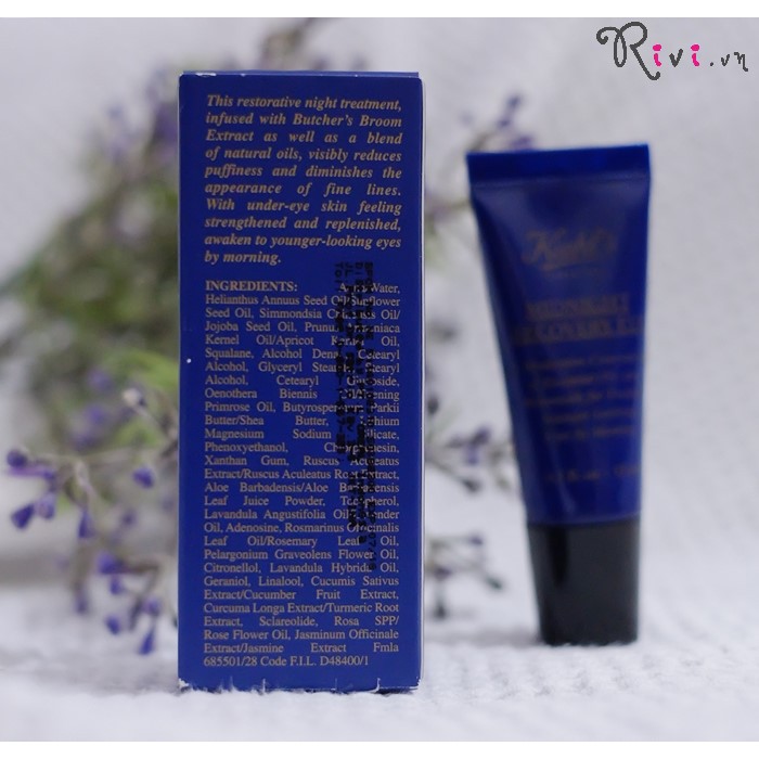 [CÓ HÓA ĐƠN LOTTEDUTYFREE] Kem mắt Kiehl Midnight recovery mini size 3ml | BigBuy360 - bigbuy360.vn