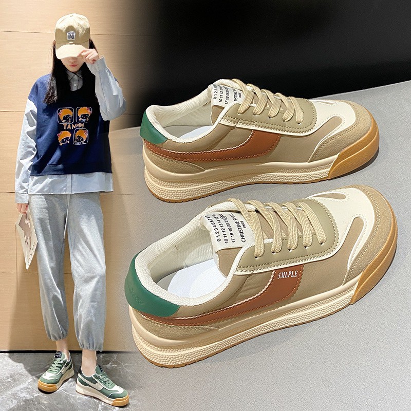 Giày Sneaker Nữ Cổ Thấp, Full Box  Hot 2022 A75