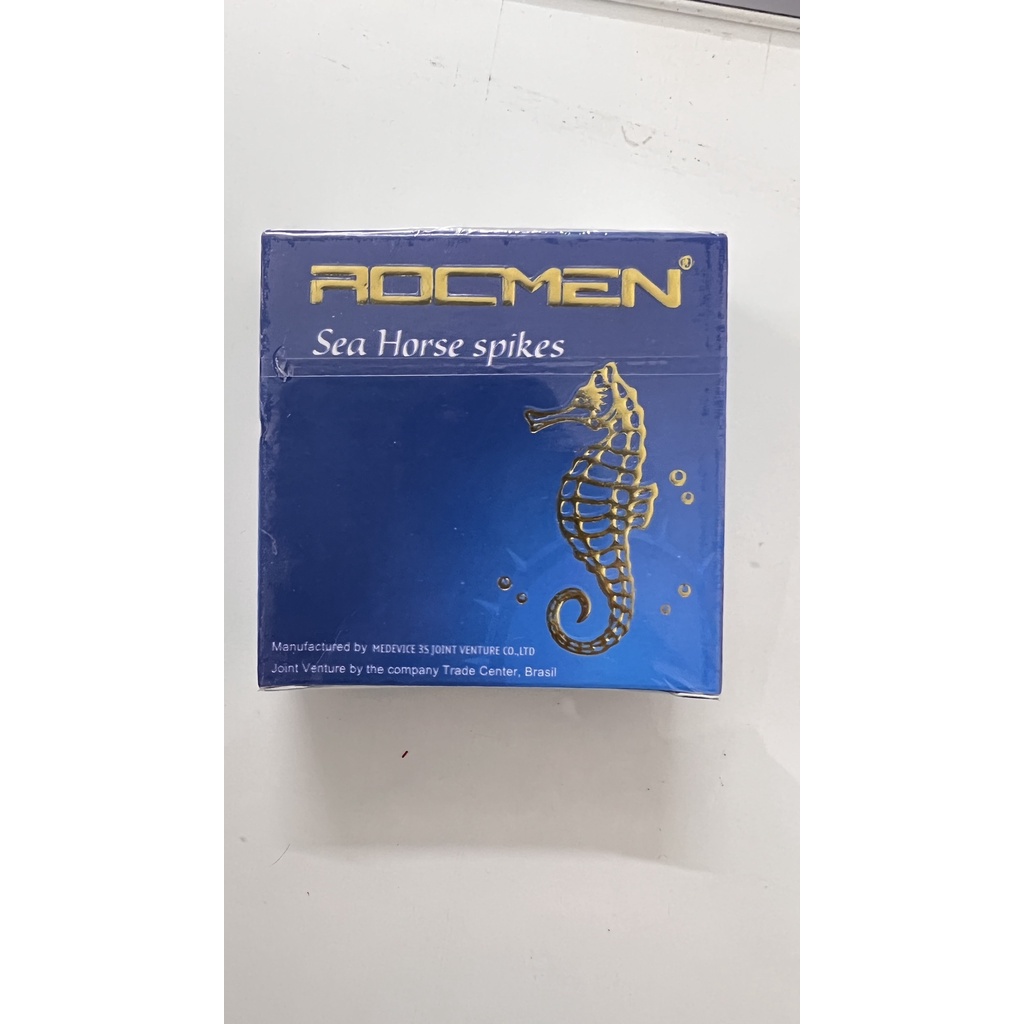 Bao Cao Su Gân Gai Rocmen Sea Horse Spikes cá ngựa hương bạc hà.hộp 3 cái. anthaomoc