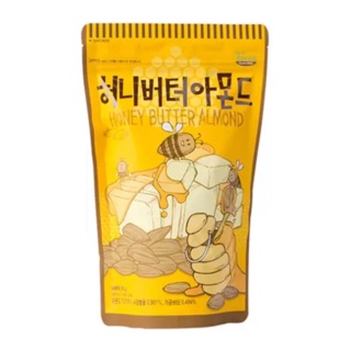 Hạnh nhân tẩm bơ mật ong Tom’s Farm túi 210gr