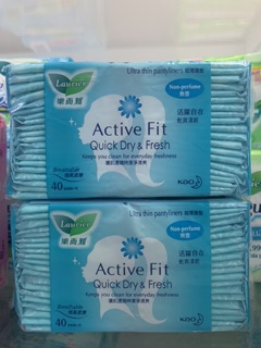 Băng vệ sinh Laurier Active Fit Quick Dry & Fresh