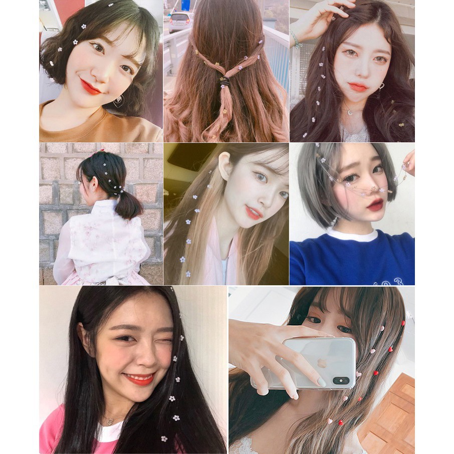 Kẹp Tóc B463 Hình Bông Hoa Xinh Xắn Cho Nữ