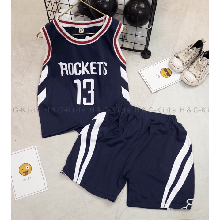 SIZE ĐẠI 20-35kg: Bộ Rocket 13 phong cách thể thao khoẻ khoắn cho bé trai - BR13